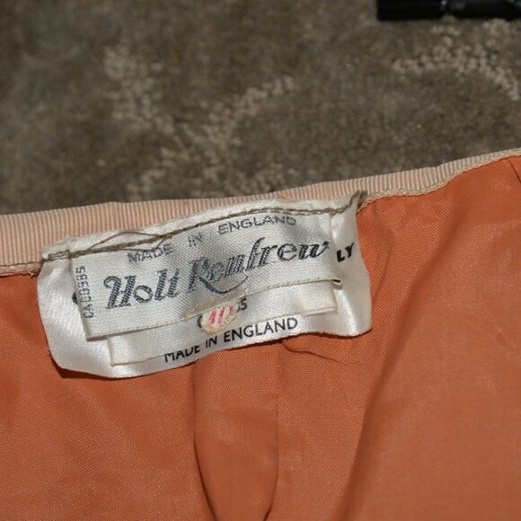 Holt Renfrew Vintage 1970's Wool Patchwork Maxi Skirt Sz 6 - Picture 3 of 5